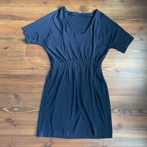 Jcrew navy cotton everyday dress, size small